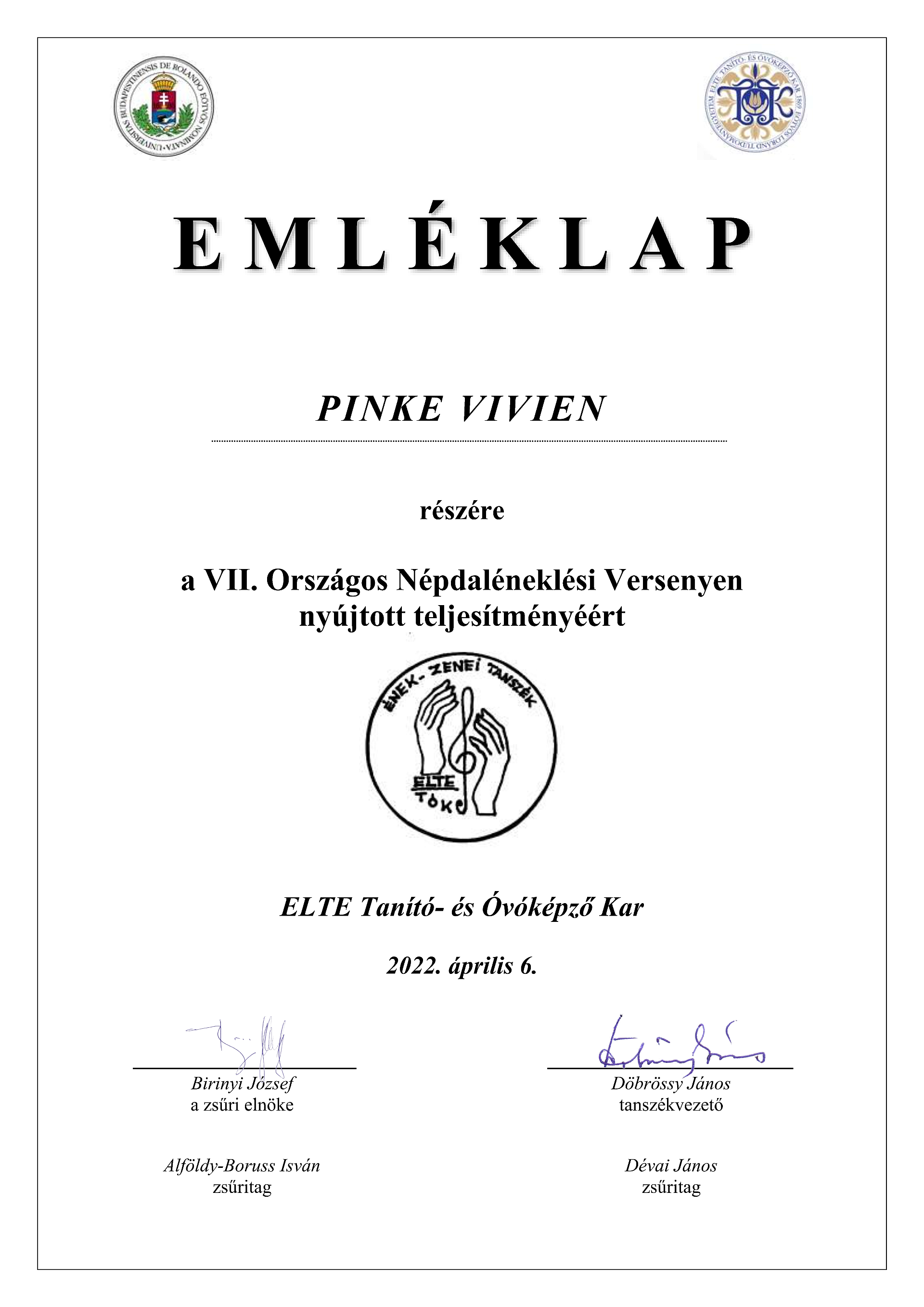 Pinke_Vivien emléklap