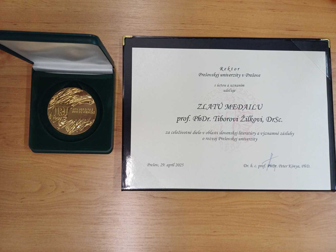 Ocenenie Tibor Zilka 03