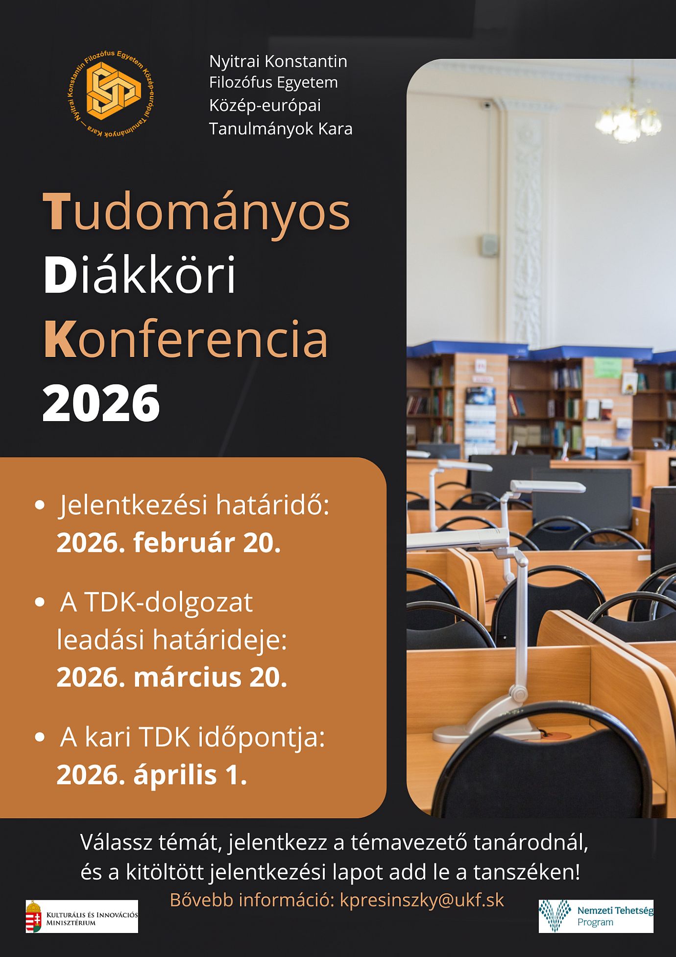 TDK plakat 2026 cikk