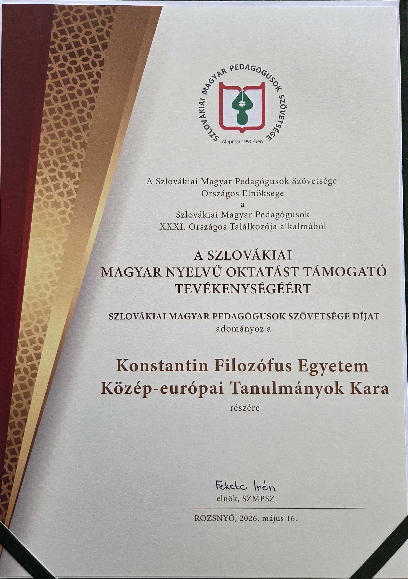 SZMPSZ dij 02