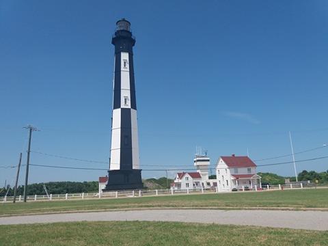 Obr.2 maják Cape Henry Virginia Beach